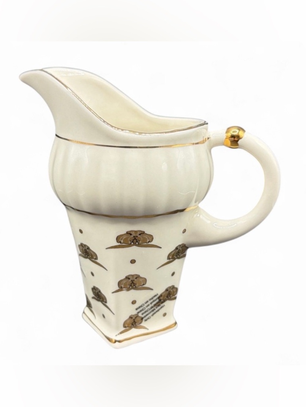 Anthropologie x The Met Stoneware Creamer Decaled Glazed Classic Art Nouveau New